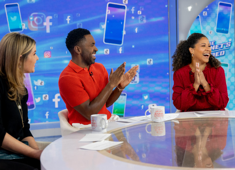 Arianna Davis talks about what's happening on social on the 4th hour on TODAY